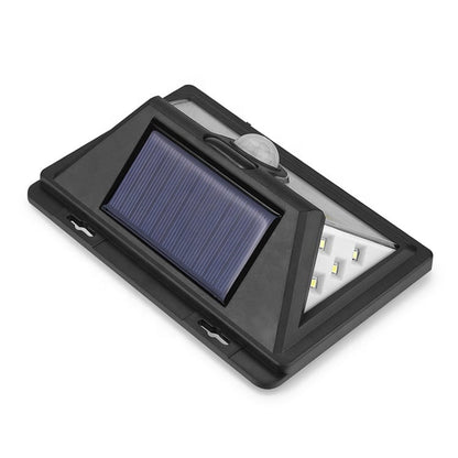 LED Solcelle væglampe med sensor