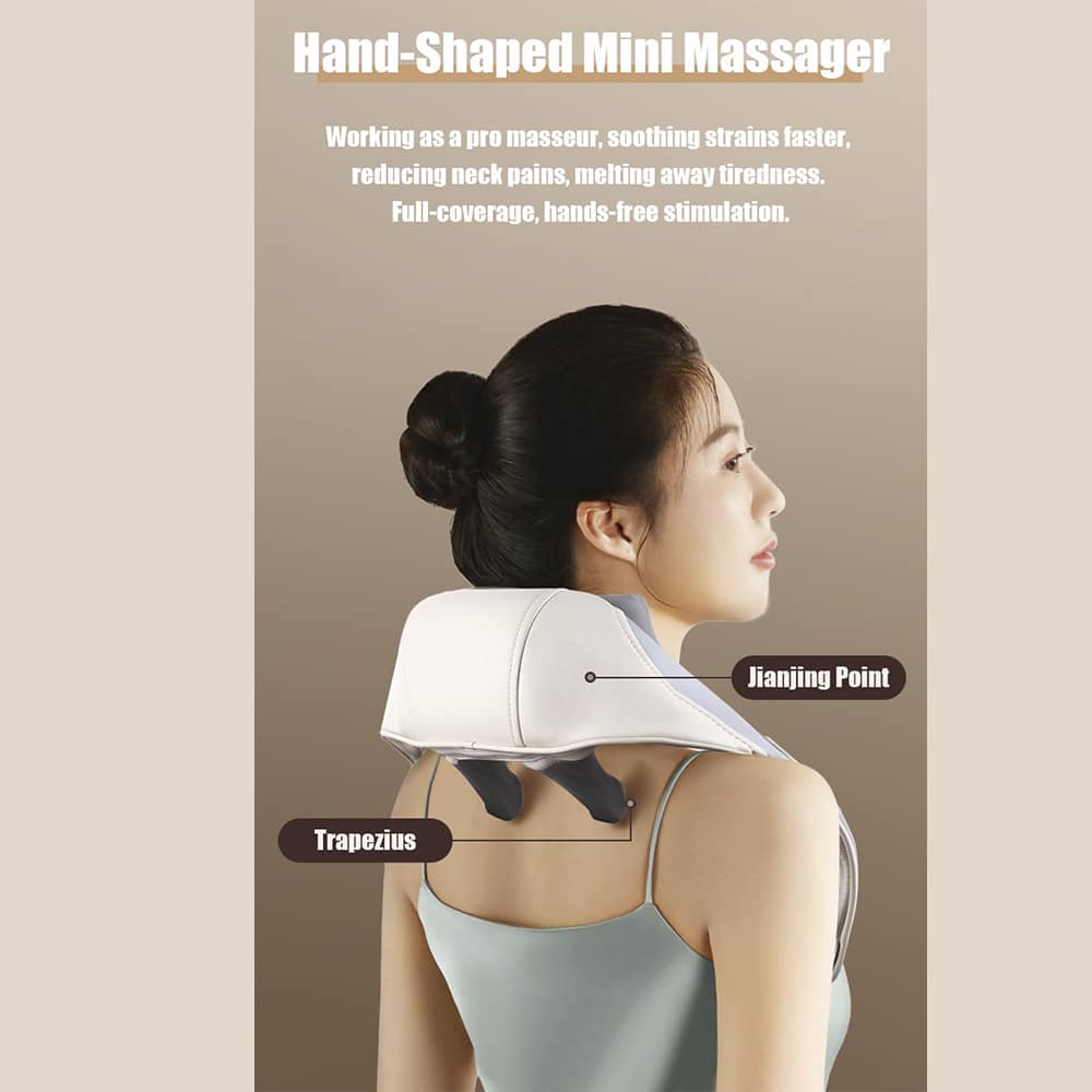 Nakkemassage m/shiatsu-massage og varme