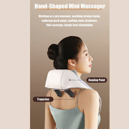 Nakkemassage m/shiatsu-massage og varme