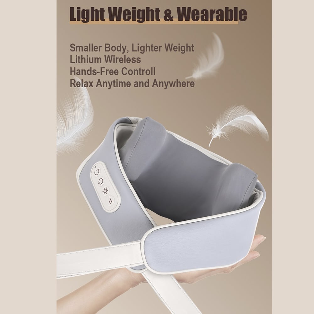 Nakkemassage m/shiatsu-massage og varme