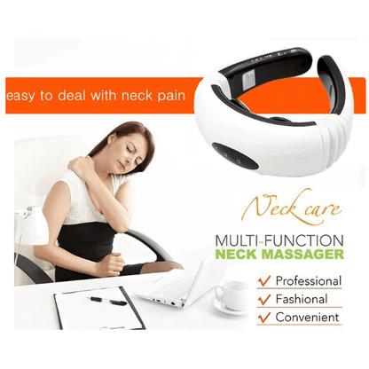 Nakkemassage m/puls - 6 programmer/16 niveauer