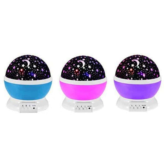 Flot natlampe med stjernehimmel