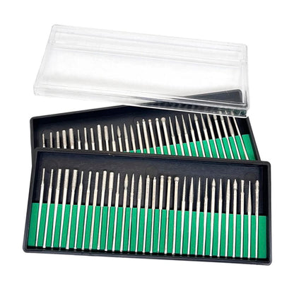 Negle Bit Sæt Rustfrit Stål - 30 dele til elektrisk neglefil -