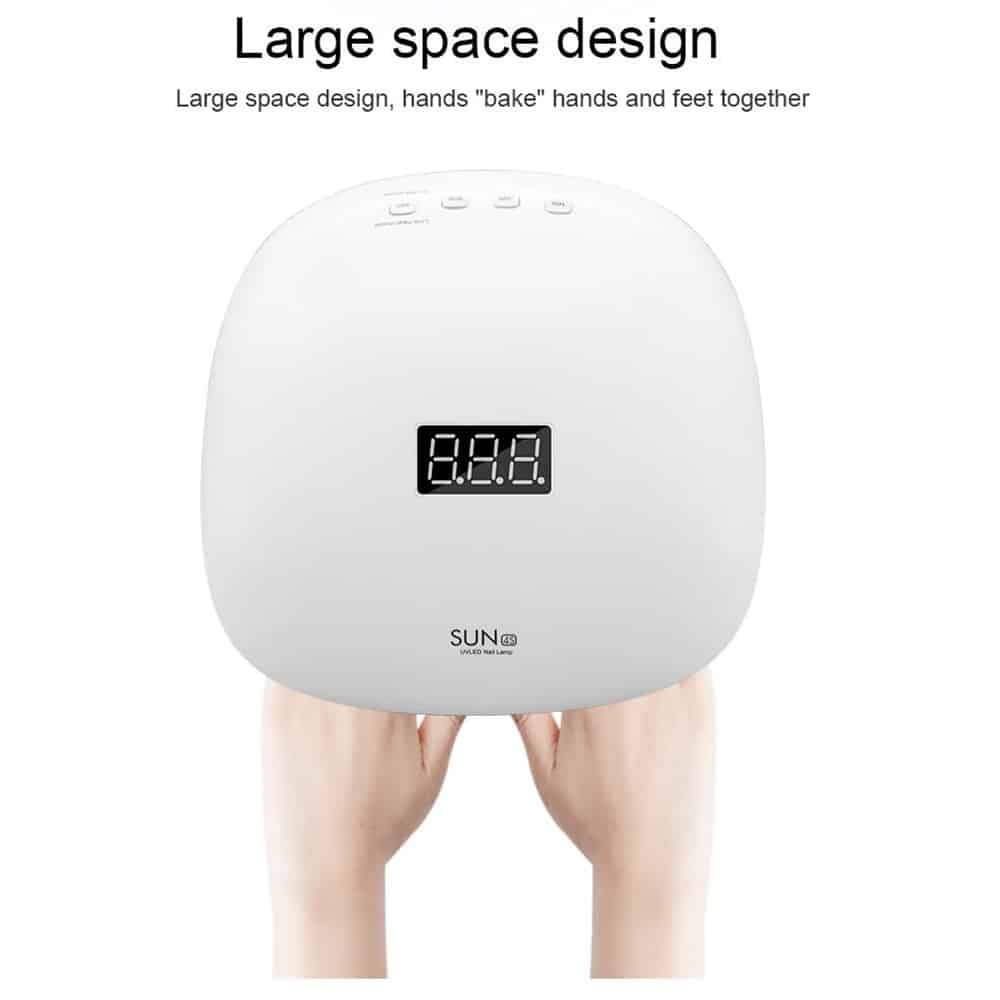 Negle UV-Lampe til 2 hænder med 36 kraftfulde LED´er