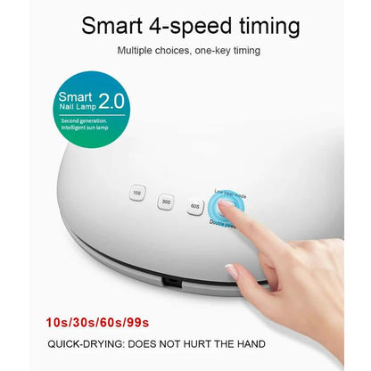 Negle UV-Lampe til 2 hænder med 36 kraftfulde LED´er