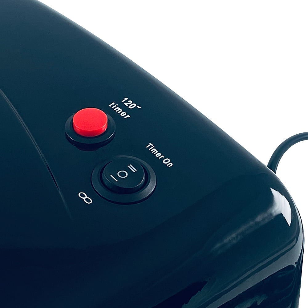 Negle UV-lampe m/timer - 4 stk. lyshærdende UV-pærer -