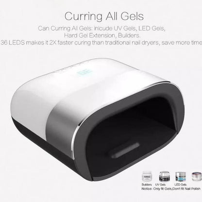 Negle UV-Lampe med 36 kraftfulde LED´er