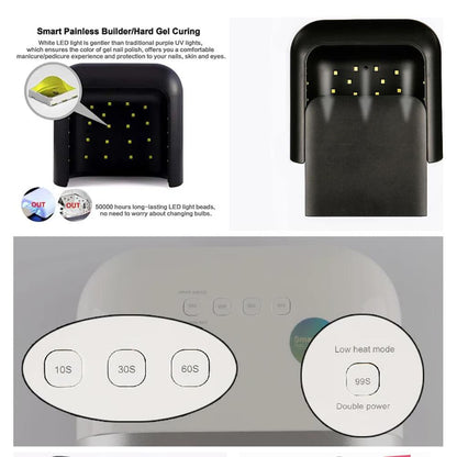 Negle UV-Lampe med 36 kraftfulde LED´er