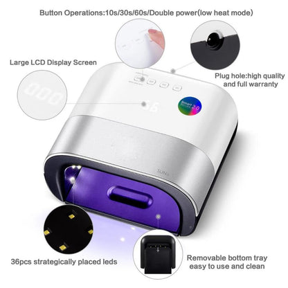 Negle UV-Lampe med 36 kraftfulde LED´er