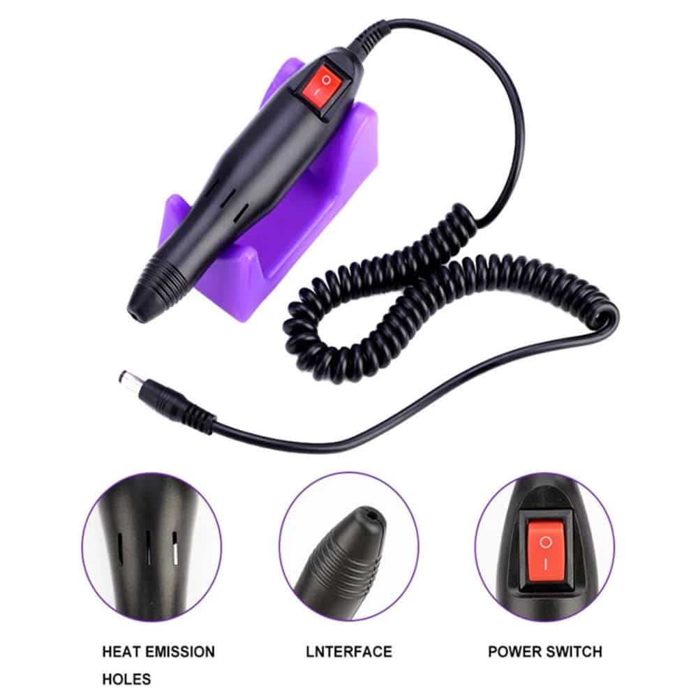 Professionel Elektrisk Neglefil