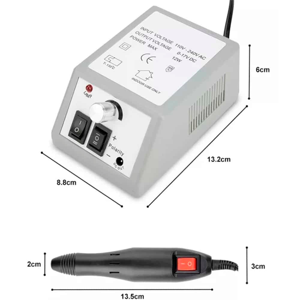 Professionel Elektrisk Neglefil