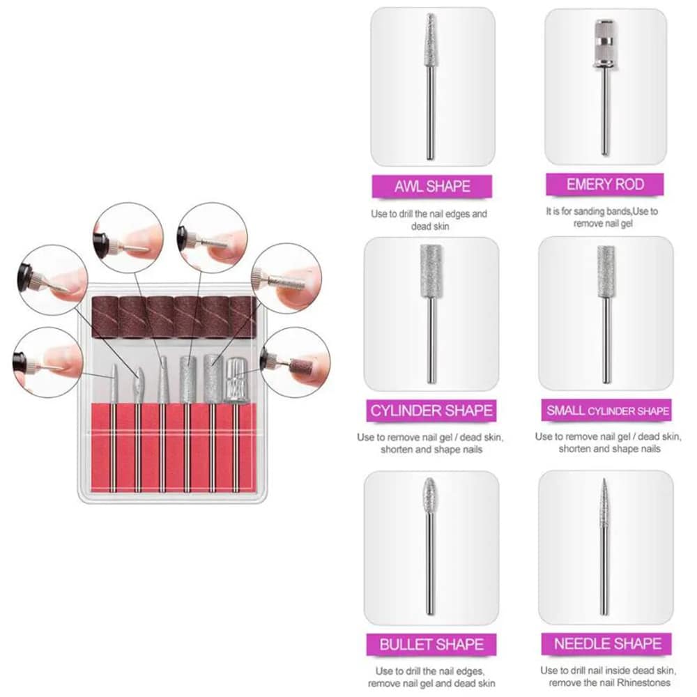 Professionel Elektrisk Neglefil