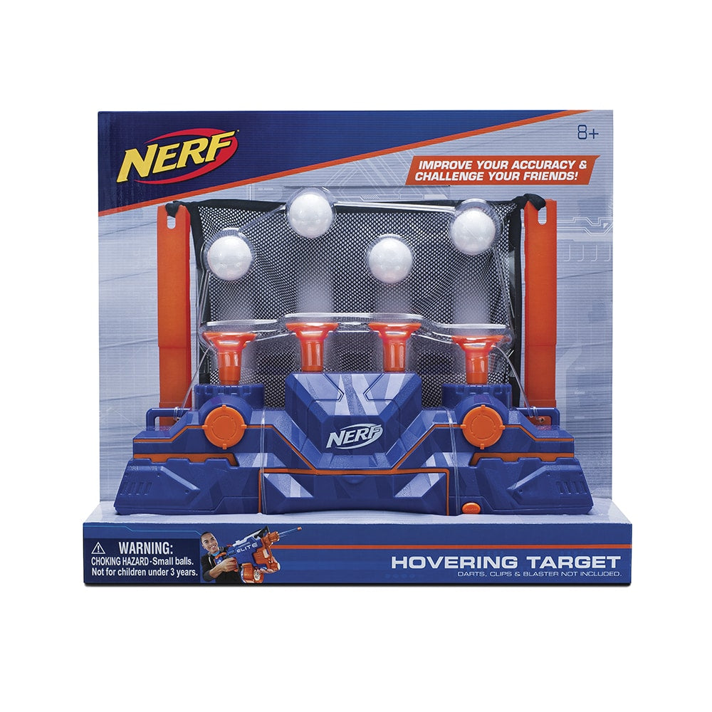 Nerf Svævende Skydeskive med 4 bolde (Kan også bruges til Gel Blasters)