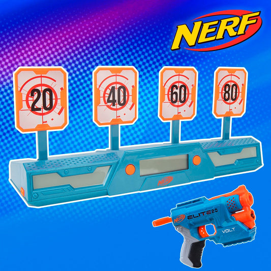Nerf Elite Digital Målskive (Kan også bruges til Gel Blasters)