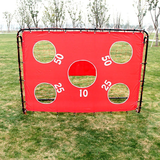 Kvalitets Fodboldmål med måltavle 240 x 170 x 85cm. m/stålramme