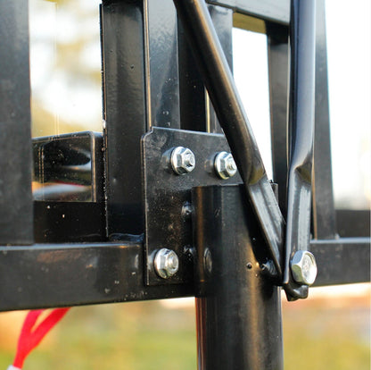 Basketballkurv på stander Ø 34 cm.
