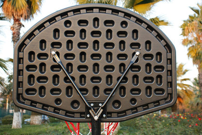 Basketballkurv på stander Ø 34 cm.