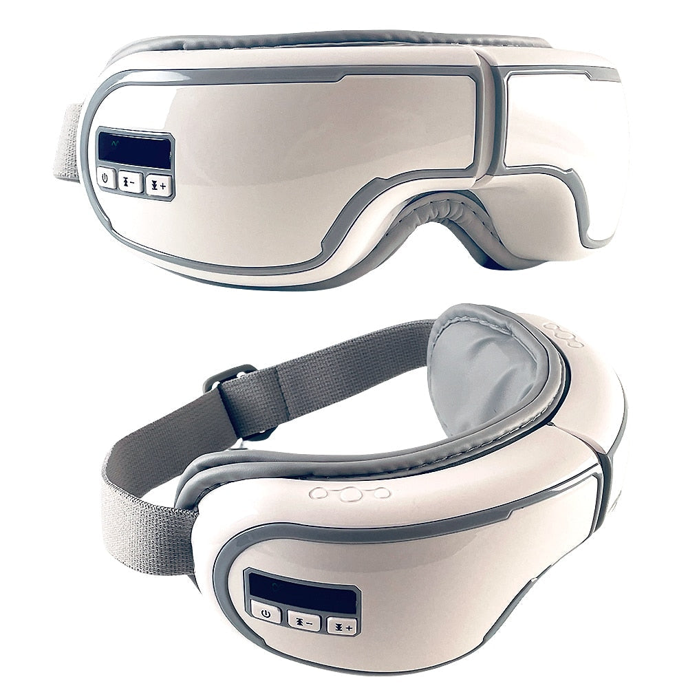 Øjenmassagebrille 4-i-1 multifunktion med Luftkompression