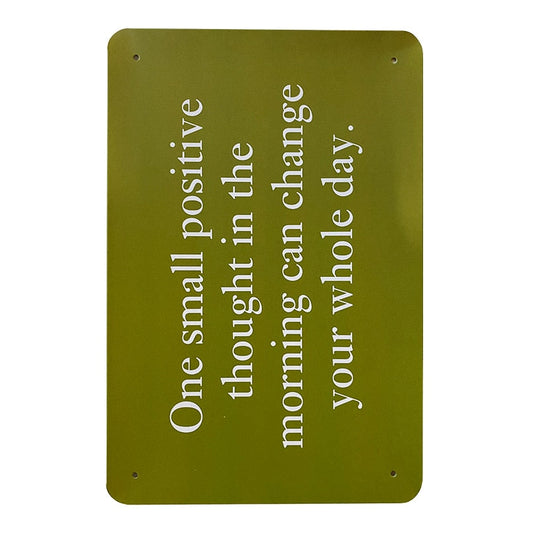Metalskilt - One Small