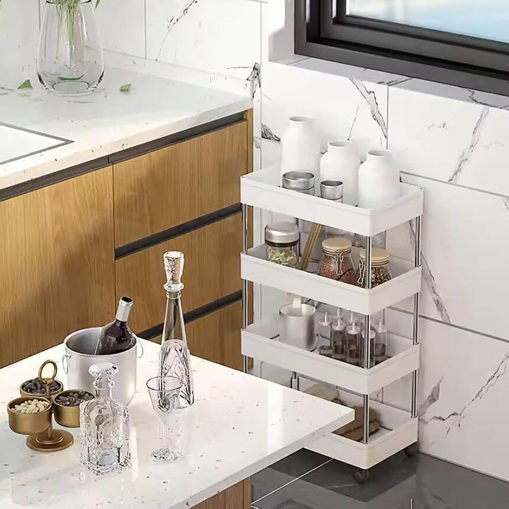 Opbevaringsvogn på hjul