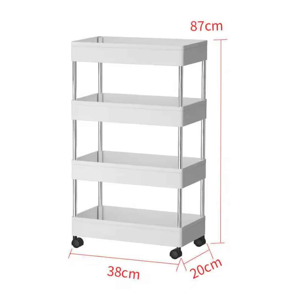 Opbevaringsvogn på hjul