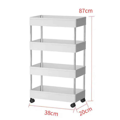 Opbevaringsvogn på hjul