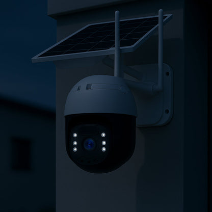 Trådløst Overvågningskamera - solcelledrevet - 2K full HD