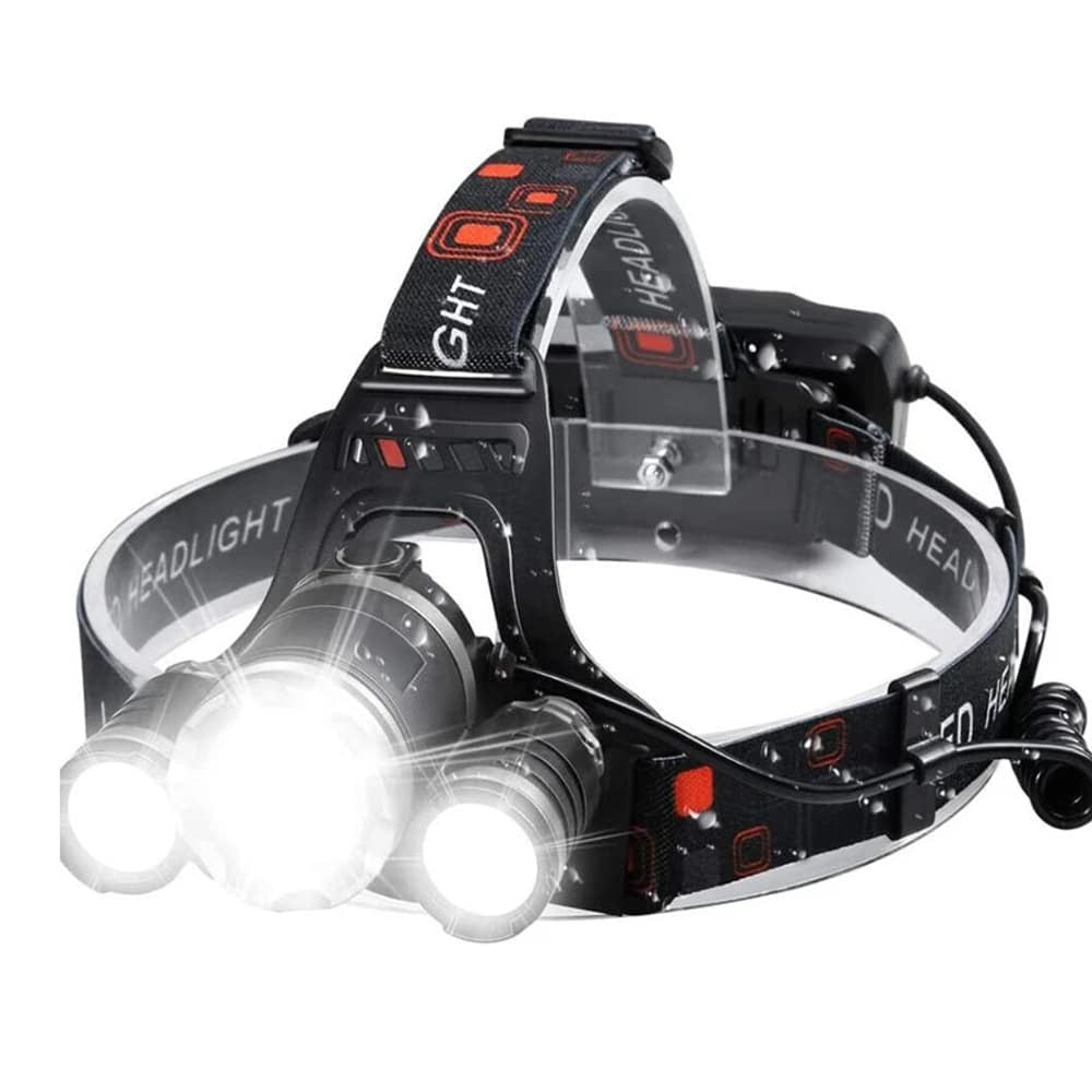 Professionel LED Pandelampe (5000 Lumen) - Multifunktionel og Genopladelig med USB