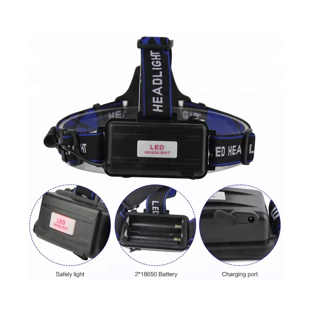 Pandelampe 1800 lumen m/justerbar fokus & zoom