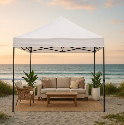 Pavillon / Havepavillon 3 x 3 meter, hvid eller sort