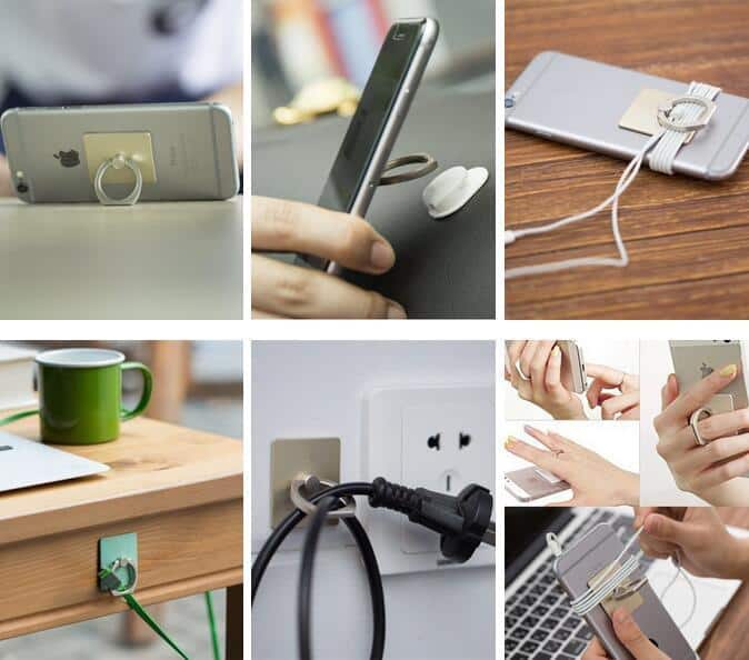 Universal Ring Holder til Smartphone/Tablet