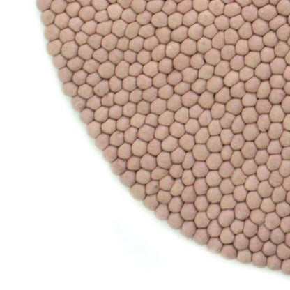 Kugletæppe i 100% ren Nepal uld (Fås i flere forskellige farver og størrelser)