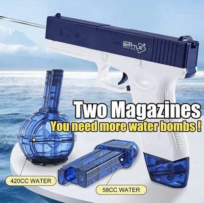 Elektrisk Vandpistol - Glock 434cc Pro Blue