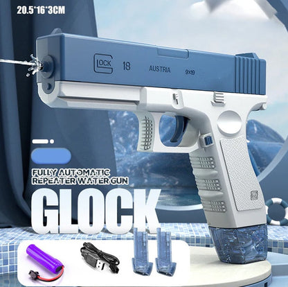 Elektrisk Vandpistol - Glock 434cc Pro Blue