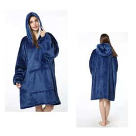 plaid i mange farver, blå