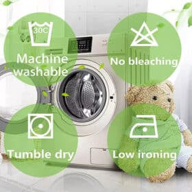 Hyggeplaid med ærmer, hætte & lomme - 200 x 150 cm