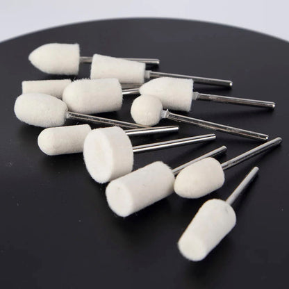 Negle Bit Sæt - 12-dele - til polering og formgivning