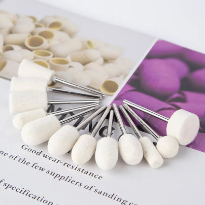 Negle Bit Sæt - 12-dele - til polering og formgivning