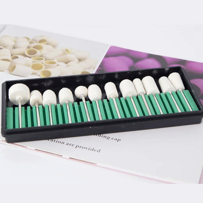 Negle Bit Sæt - 12-dele - til polering og formgivning