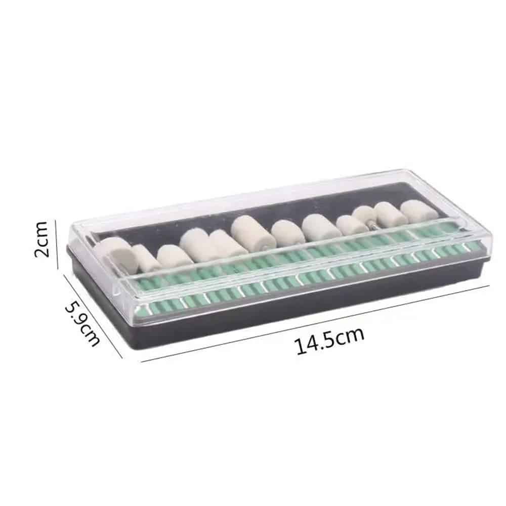 Negle Bit Sæt - 12-dele - til polering og formgivning