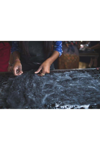 Shu's hjemmesko af 100% ren uld - rød