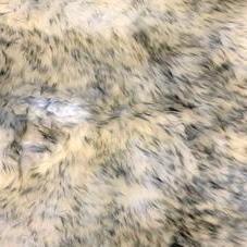 New Zealandsk Lammeskind til lænestol m.m. (hvid/sort)