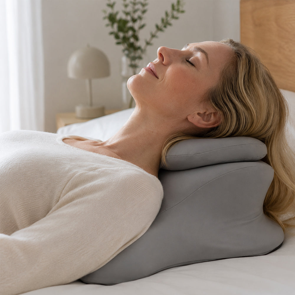 Ergonomisk Memory Foam positionspude med Aftagelig Nakkepude