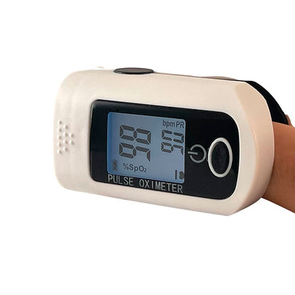 Puls og iltmåler til fingeren (pulsoximeter)