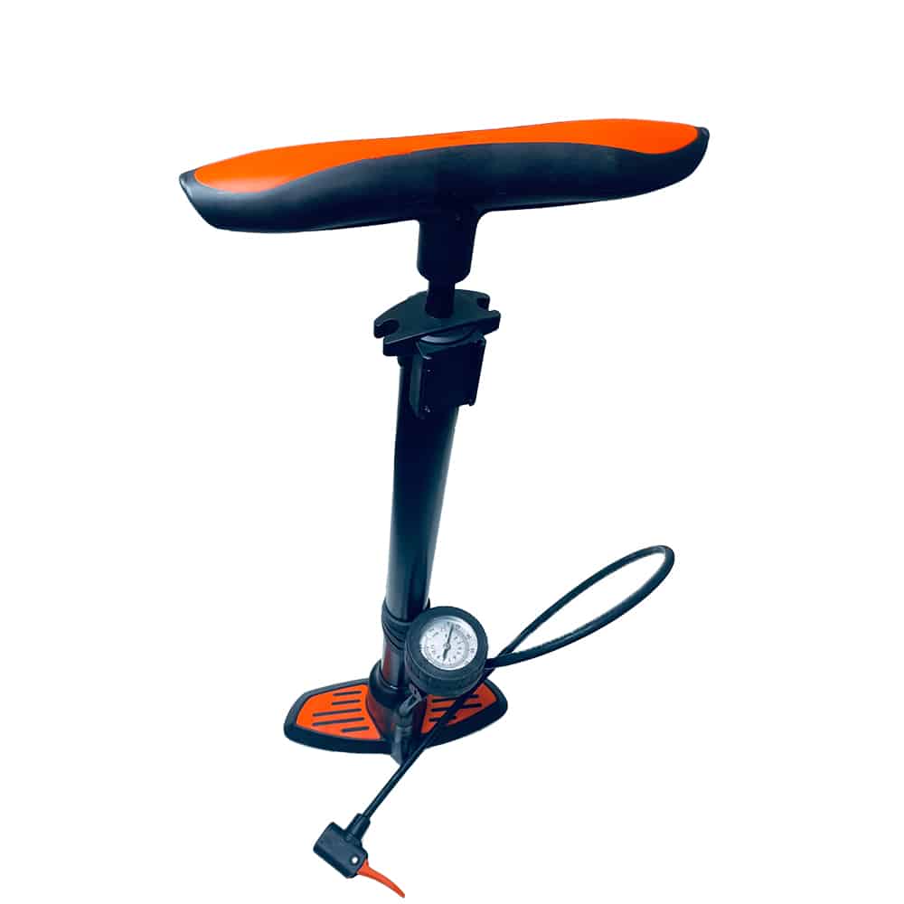 Cykelpumpe Deluxe: 11 bar/160 PSI med Integreret Manometer