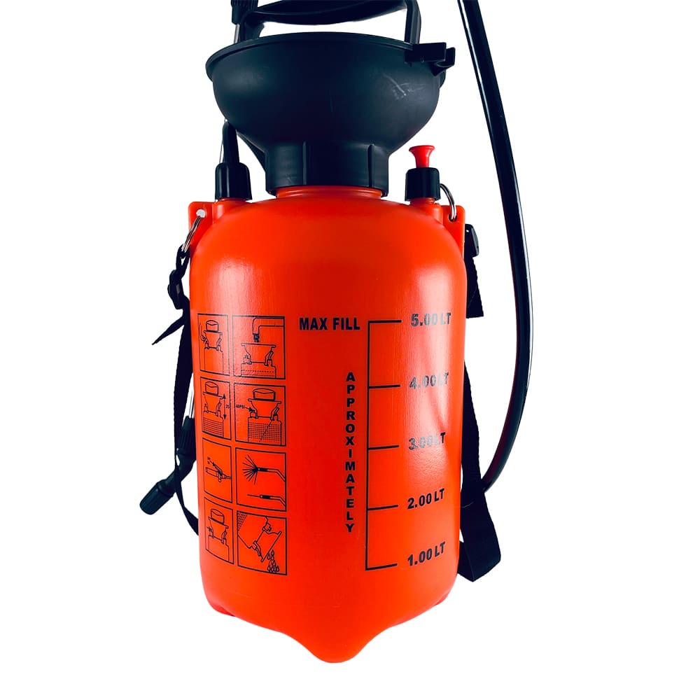Tryksprøjte 5 liter med pumpe