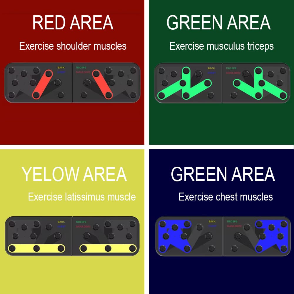 Push Up Bræt 20-i-1 Fitnessbræt