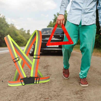 Refleks- sikkerhedsvest (5 forskellige farver)