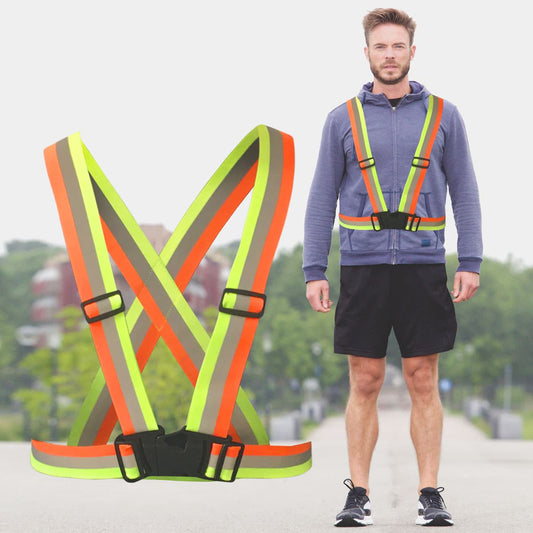 Refleks- sikkerhedsvest (5 forskellige farver)