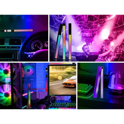 Gaming Lydstyret RGB Lys-Bar (16 LED)